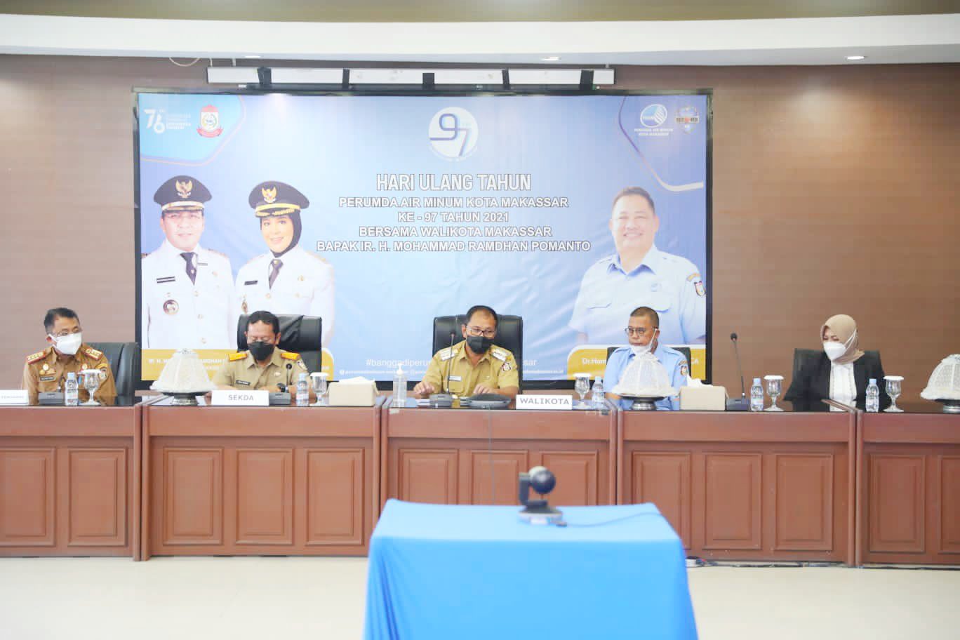 HUT ke-97, Danny Harap PDAM Makassar Lakukan Pembenahan