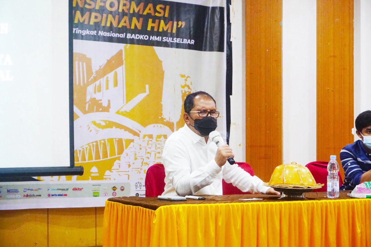 Narasumber di LK III HMI, Wali Kota Makassar Tekankan Adaptasi Covid-19