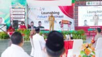 Pekan Vaksinasi Kanwil Kemenag Sulsel, Plt Gubernur Sampaikan Rencana Launching Mobile Vaksinator