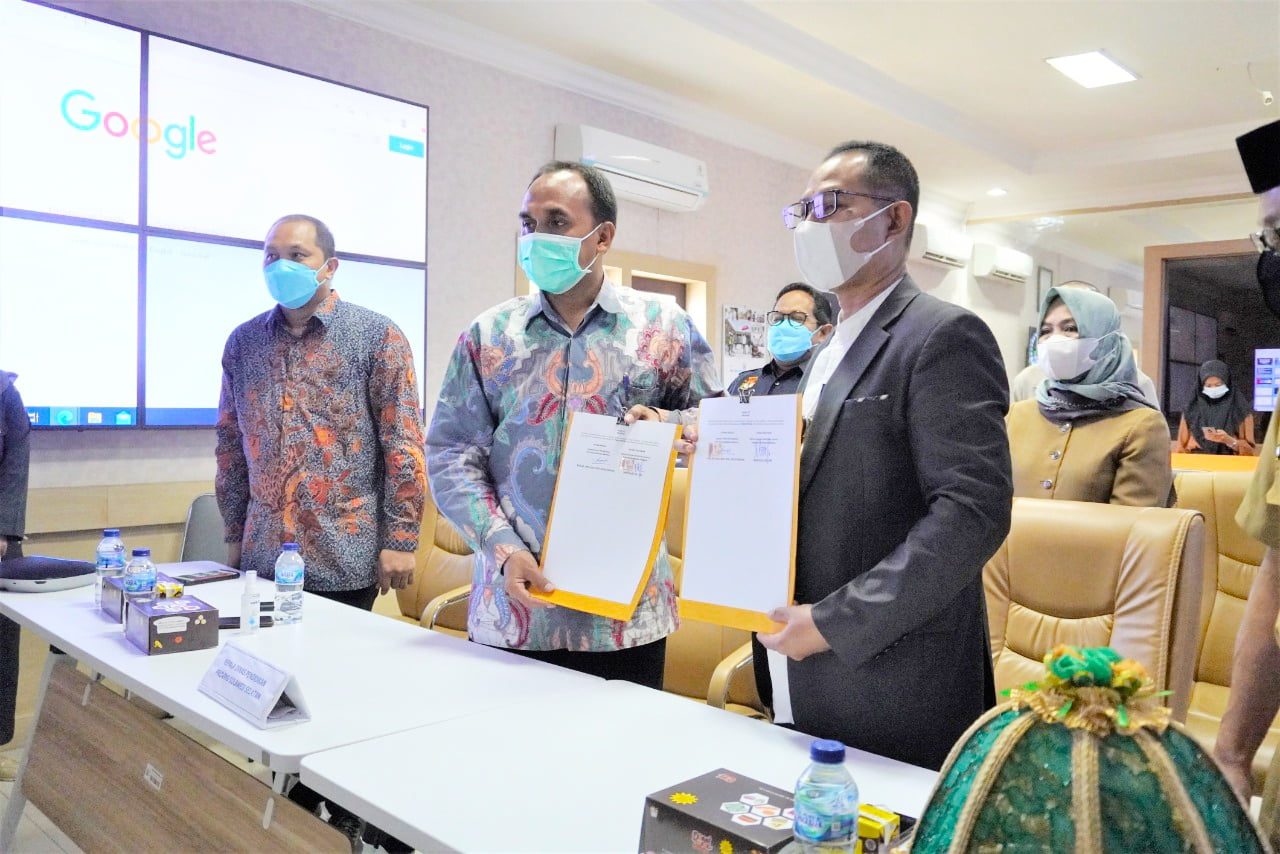 KPU dan Disdik Sulsel Teken Kerjasama Pemutakhiran Kualitas Data Pemilih
