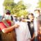 Tinjau Kondisi Korban Kebakaran di Jl. Muh Tahir, Plt Gubernur Minta Warga Bersabar