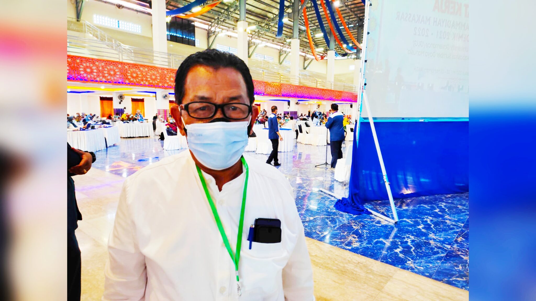 Ketua LP3M Unismuh Makassar, Dr. Ir. Abubakar Idhan, MP