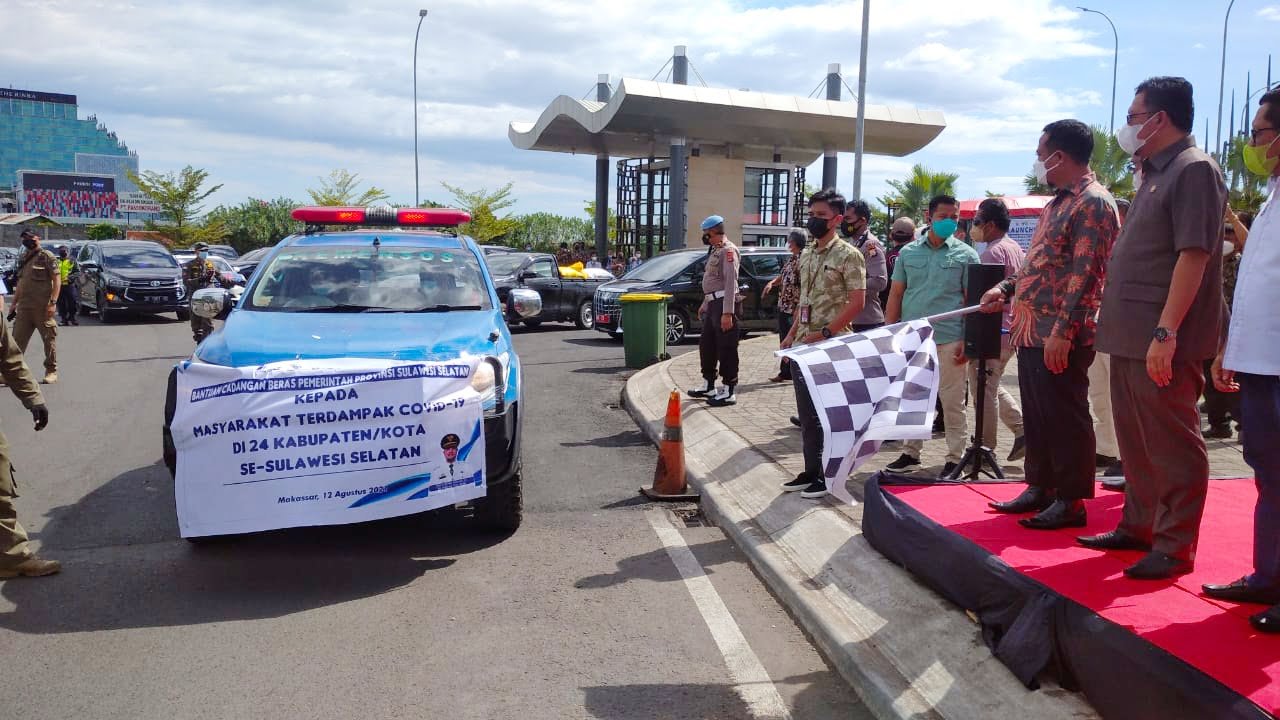 100 Ton Beras Siap Dibagikan ke Terdampak Covid-19, Termasuk non-Penerima PKH dan BST