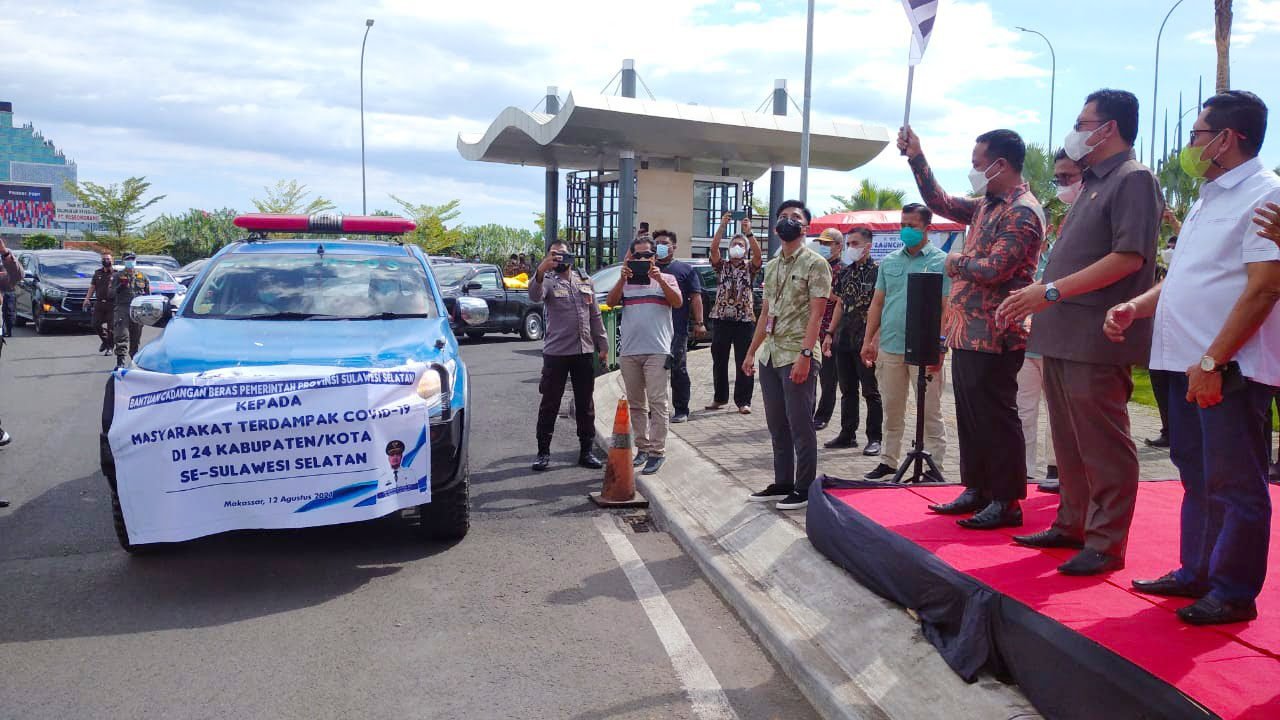 Launching Beras Cadangan Pemprov Sulsel, Plt Gubernur harap penyalurannya tepat sasaran