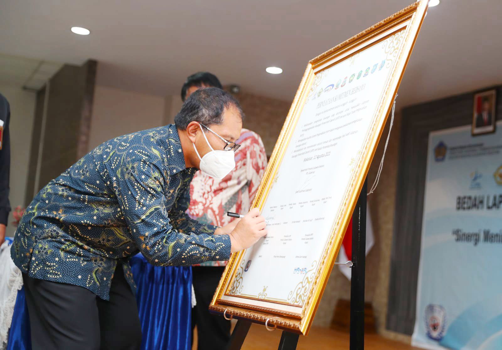 Hadiri MOU Peningkatan Kualitas Keuangan, Danny: Tancap gas setelah tanggal 27