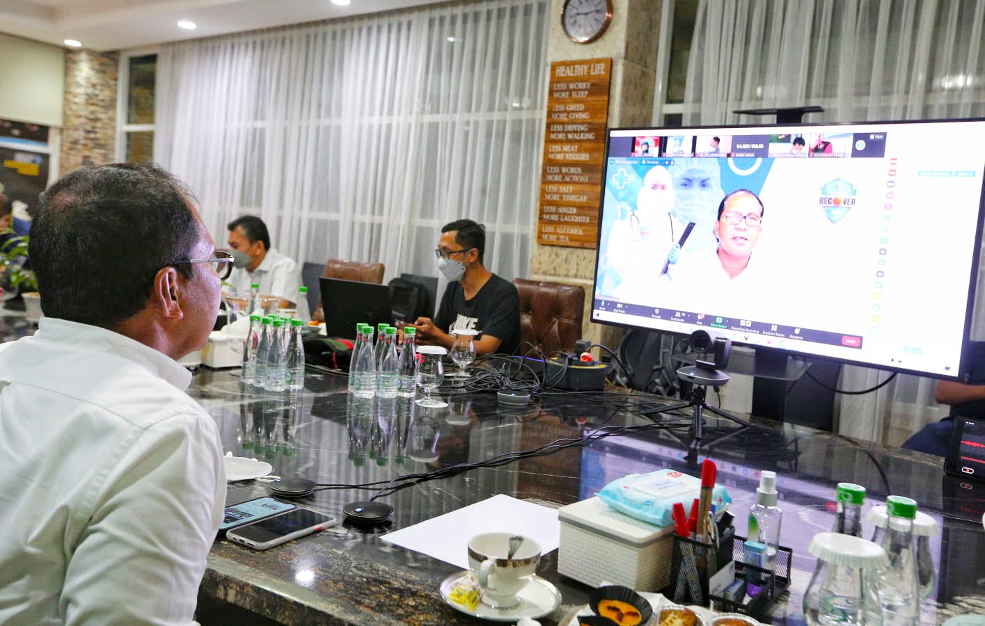 Danny Minta Camat Lurah Maksimalkan Program Makassar Recover