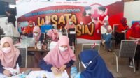 PHRI Sulsel & IHGMA Bersama Yayasan Peduli Anak Bangsa Canangkan 1000 Vaksinasi