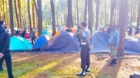 Tim PPKM Mikro Gowa Tertibkan Camping Hutan Pinus Lembanna