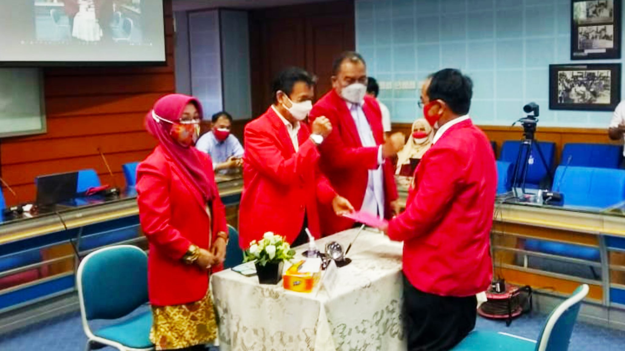 Dekan Sekolah Pascasarjana Unhas, Mendaftar Calon Rektor 2 Jamaluddin Jompa