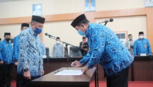 Abdul Hayat Lantik dan Kukuhkan Dewan Pengurus Korpri Bantaeng