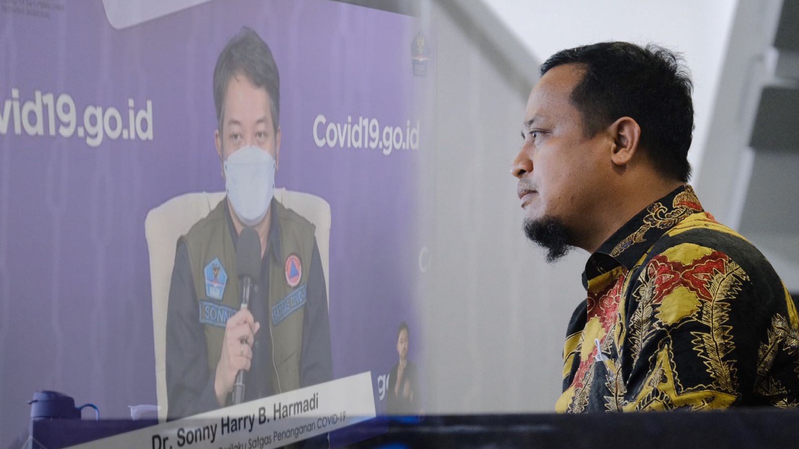 Kiat Andi Sudirman Tangani Covid-19 di Sulsel Disanjung Ketua Perubahan Perilaku Satgas Covid-19 BNPB