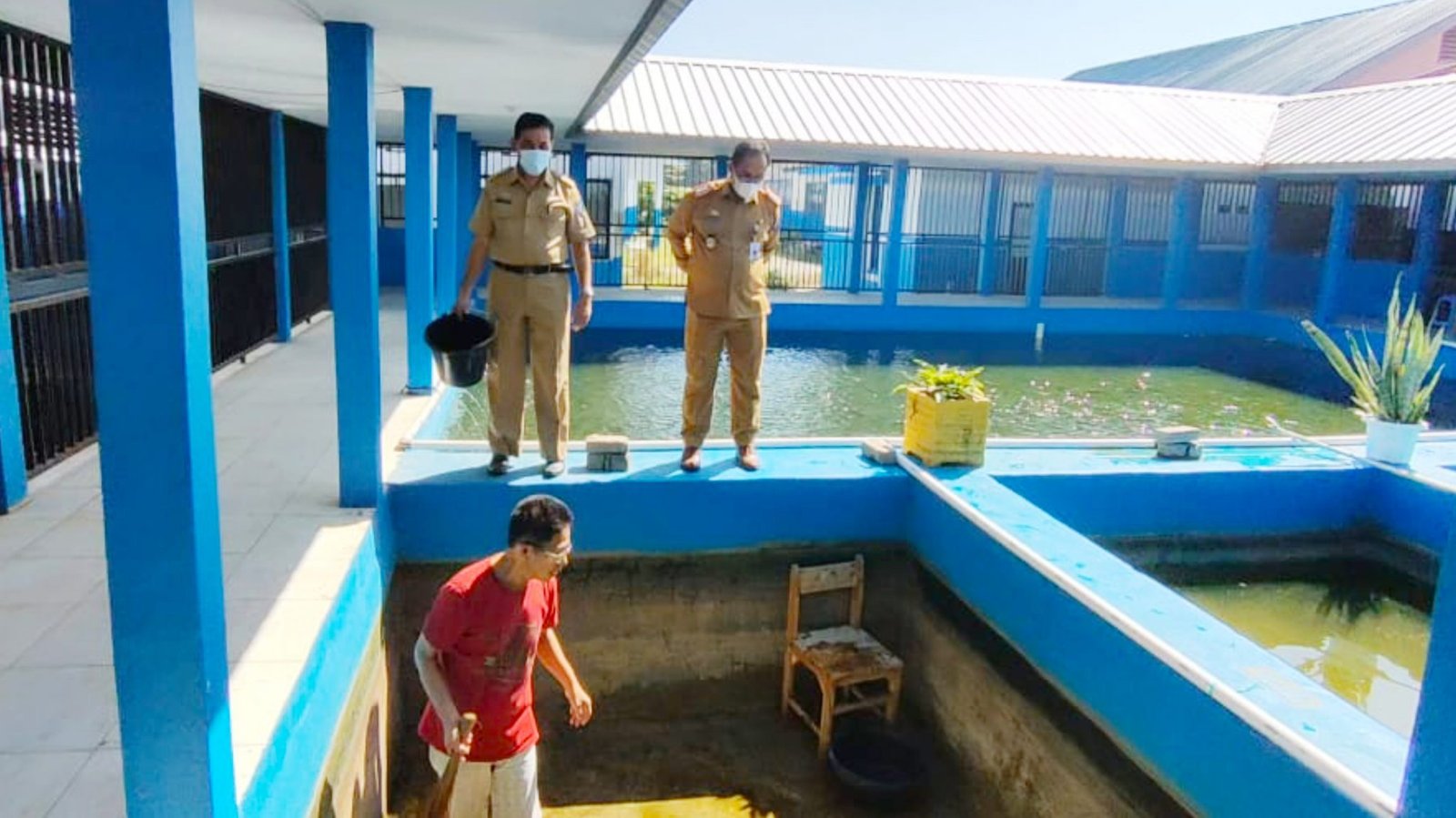 Prof Jufri Sidak PTM di SMAN 3 dan SMKN 1 Maros