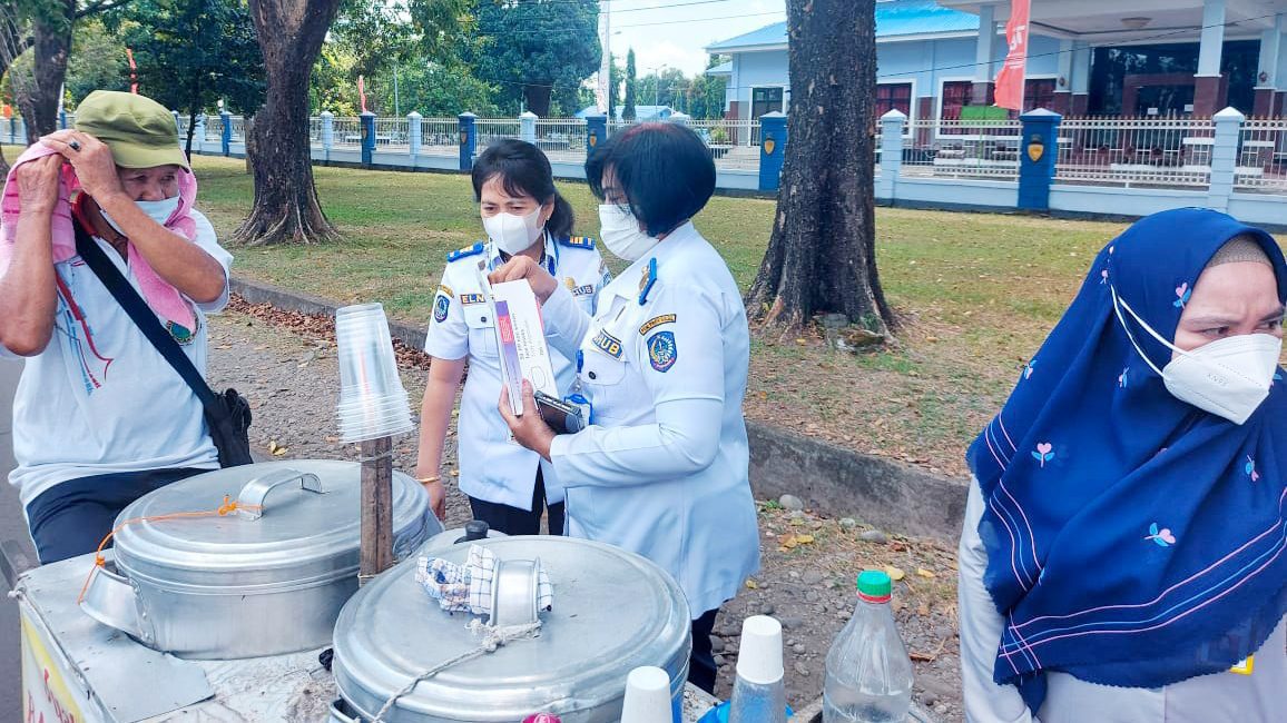 Dishub Sulsel Terjunkan Tim Edukasi untuk Tertibkan PKL dan Terapkan Prokes