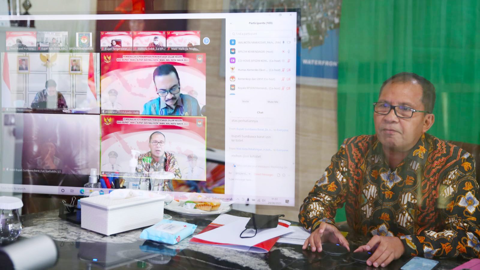Program Isolasi Apung Berhasil Tekan Laju Covid-19 di Makassar 2 Program Isolasi Apung Berhasil Tekan Laju Covid-19 di Makassar