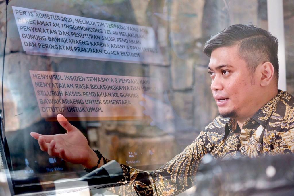 Pemkab Gowa Komitmen Kembalikan Ekosistem Gunung Bawakaraeng