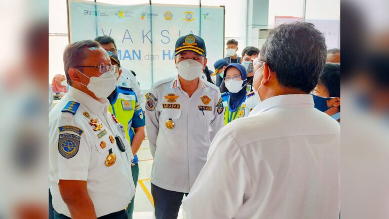 Kemenhub RI Dukung Penuh Kebut Vaksinasi di Sulsel