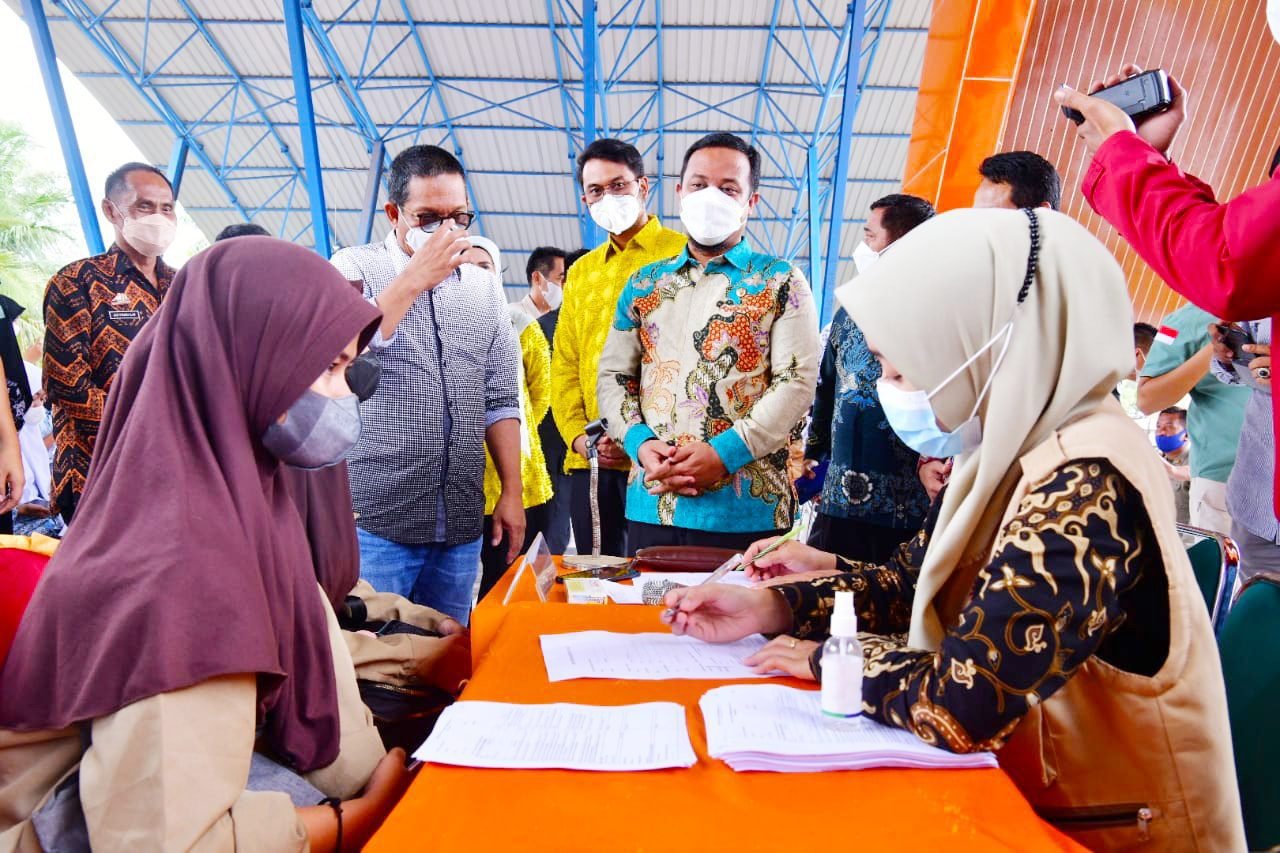 Mobile Vaccinator "Kebut Vaksin Sulsel" Layani 500 Siswa SMA/SMK di Sinjai