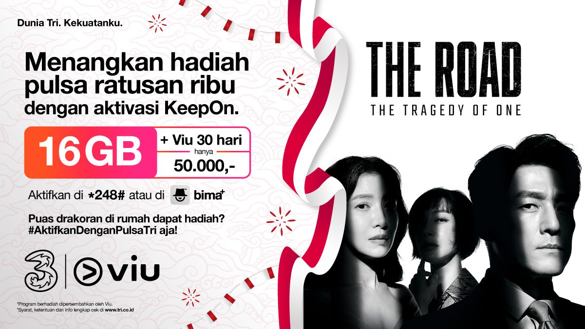 3 Indonesia Berikan Semangat Kemerdekaan Lewat Ragam Promo Menarik 5 Promo KeepOn + VIU