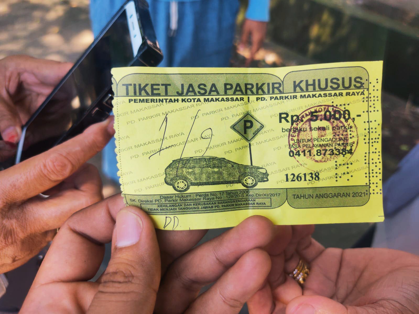 Dishub Sulsel Temukan Ada Retribusi PK5 yang Jualan di Badan Jalan