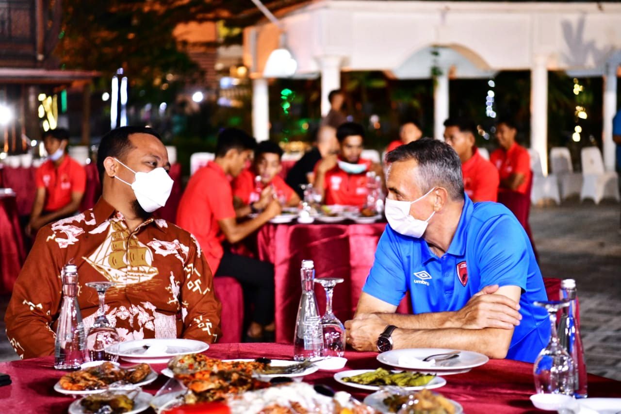 Jelang Laga Perdana Liga Indonesia, PSM Makassar Minta Restu Plt Gubernur Sulsel