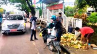 Tim Edukasi Dishub Sulsel Rutin Sosialisasi Prokes & Penertiban PK5 Jualan di Badan Jalan