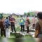 Prof Jufri Tinjau Korban Banjir dan Rapat Persiapan Kedatangan Jokowi di SMAN 13 Wajo