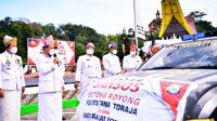 Plt Gubernur Sulsel Lepas Bantuan Pemprov dan Gebyar Bansos Gotong Royong