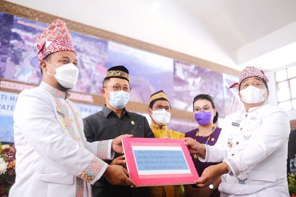 Sejak 2019-2021, Pemprov Sulsel telah Gelontorkan Anggaran Rp285 Miliar untuk Tana Toraja