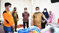 Korban Penganiayaan Orang Tua di Gowa Dijenguk Plt Gubernur Sulsel