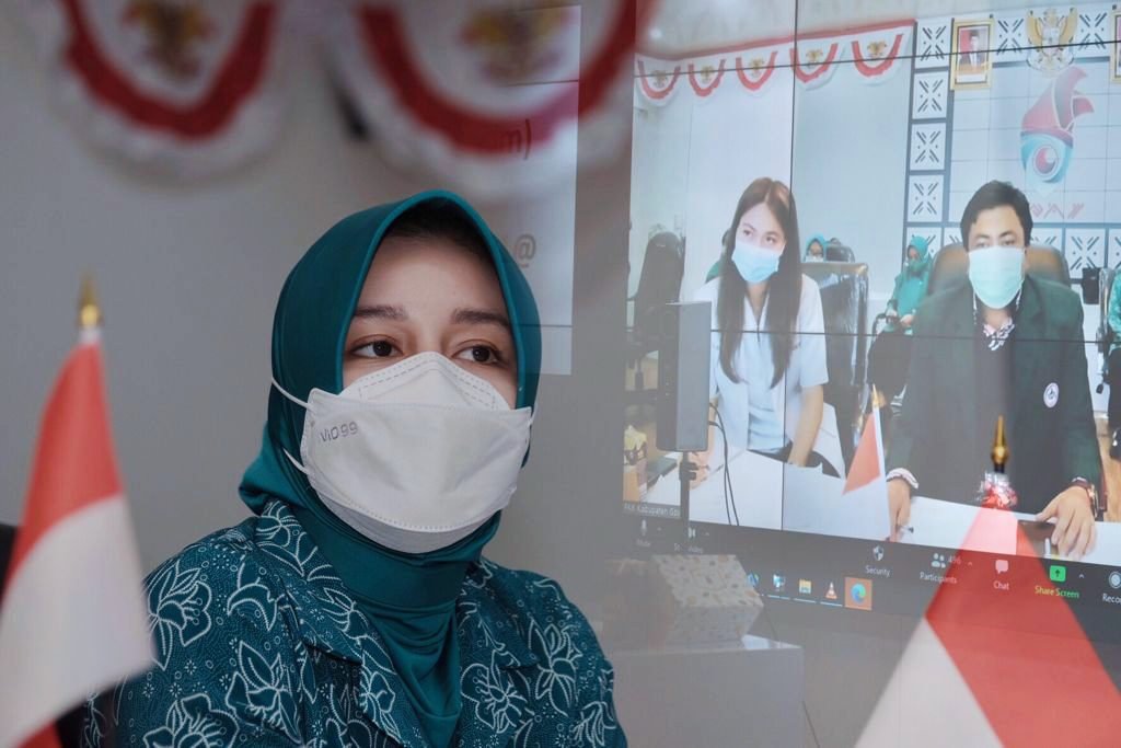 PKK Gowa bersama IDI Gelar Webinar Kesehatan Cegah Stunting