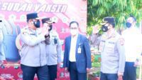Wakapolda Sulsel Tinjau Gelora Vaksinasi Pelajar di SMKN 2 Makassar
