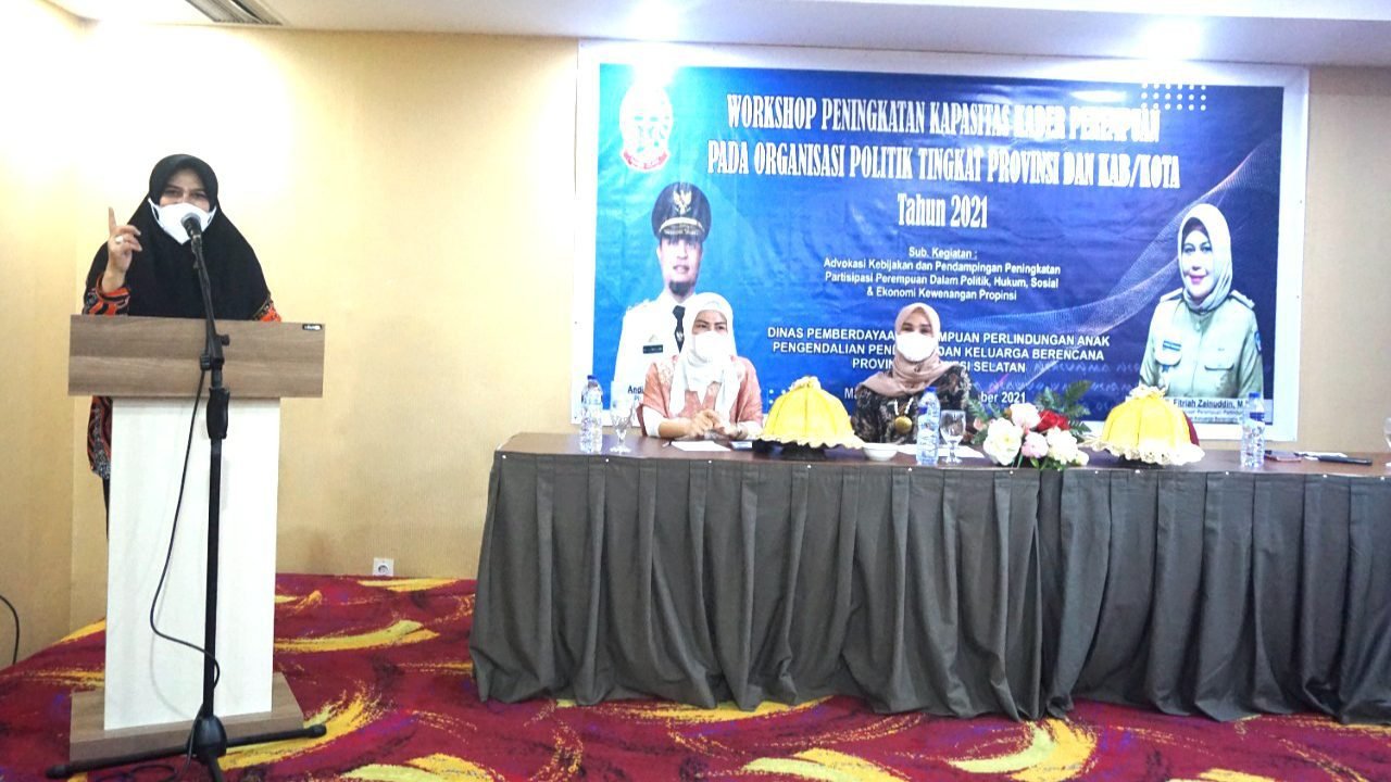 Minimnya kepemimpinan perempuan di beberapa daerah salah satunya di Sulawesi Selatan