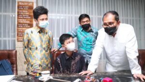 Minta Dukungan, Tiga Siswa MAN 1 Wakili Kota Makassar Lomba Asean Robotic Day