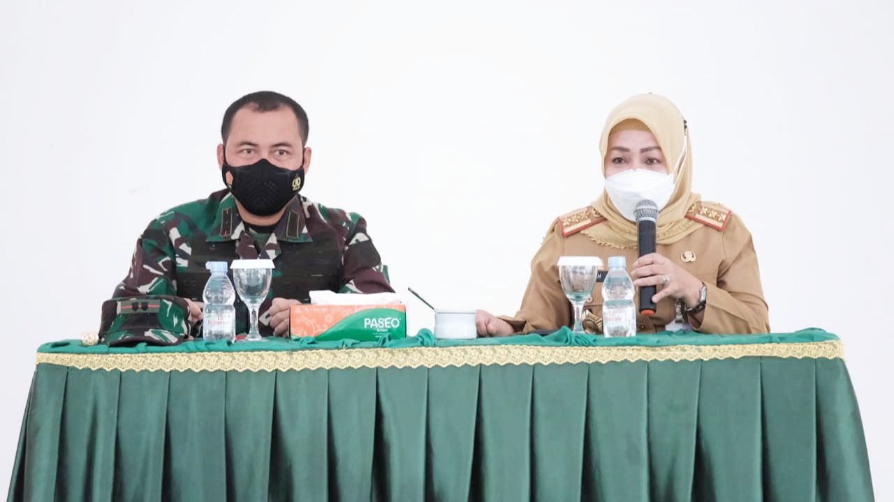 Enam Pasar jadi Lokasi Vaksinasi Pemkab Gowa Bersama Kodim 1409