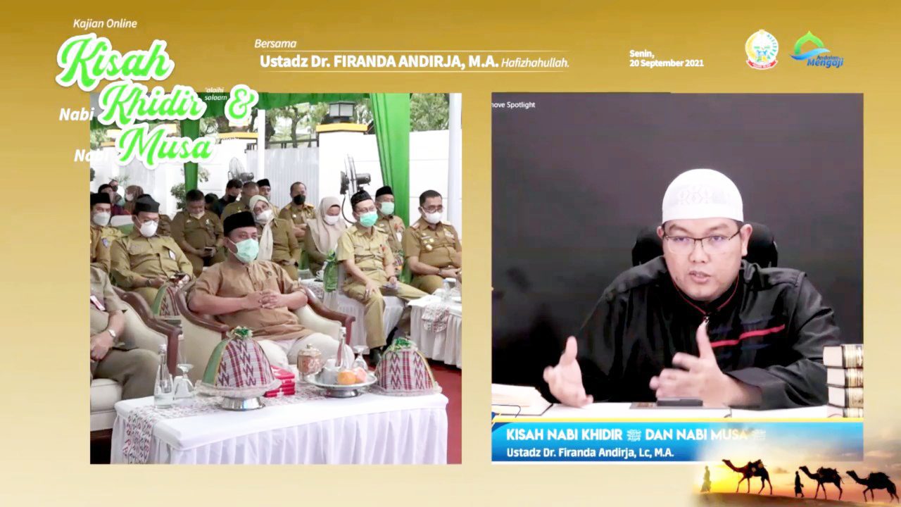Pejabat Pemprov Sulsel dibekali Kisah Nabi Khadir dan Musa dalam Bekerja dengan Penuh Amanah 2 Pejabat Pemprov Sulsel dibekali Kisah Nabi Khadir dan Musa dalam Bekerja dengan Penuh Amanah