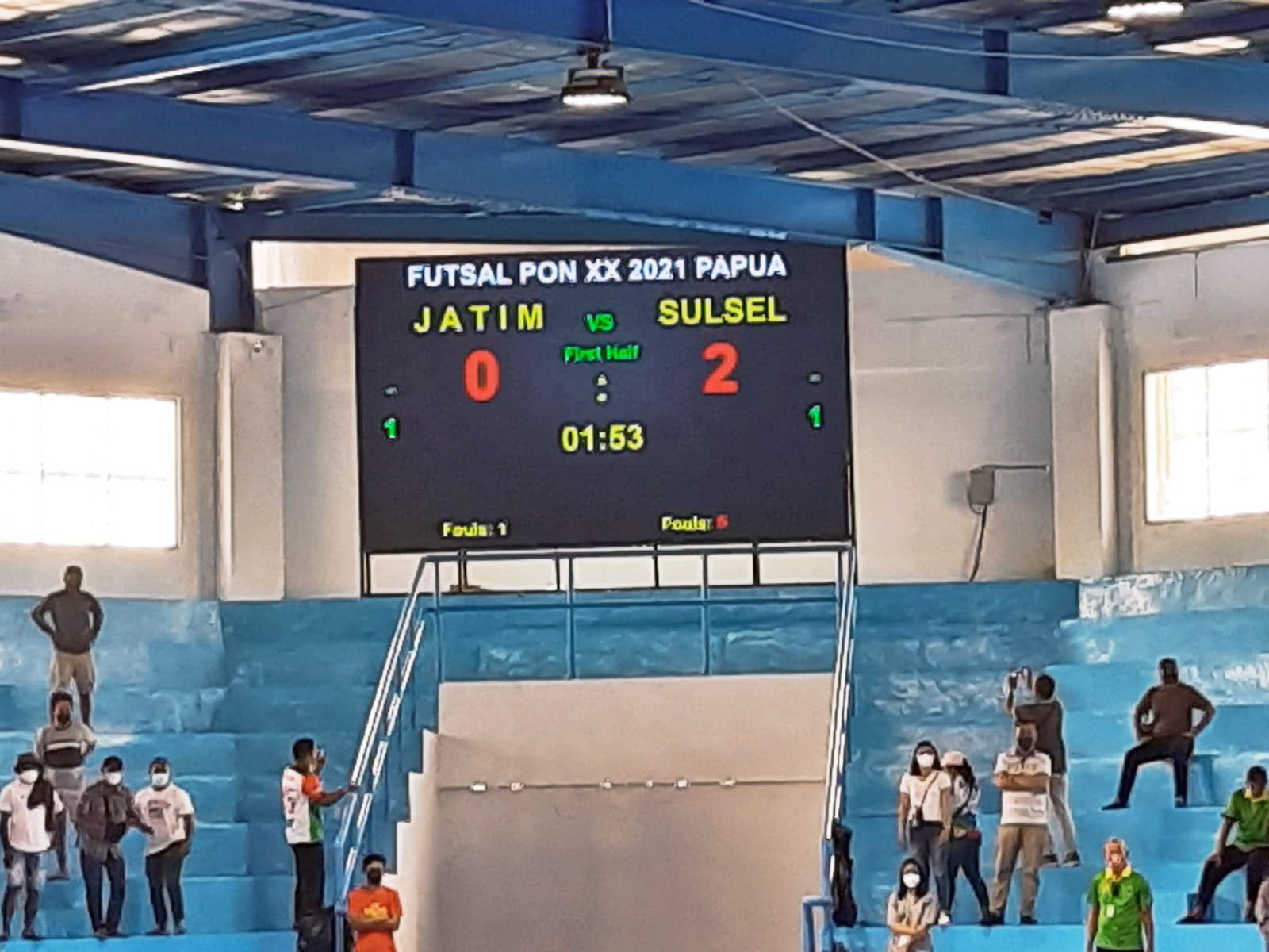 Tim Futsal Sulsel Menang Telak Lawan Maluku Utara