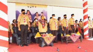 Suhartina Bohari Buka Jambore Ranting II Simbang