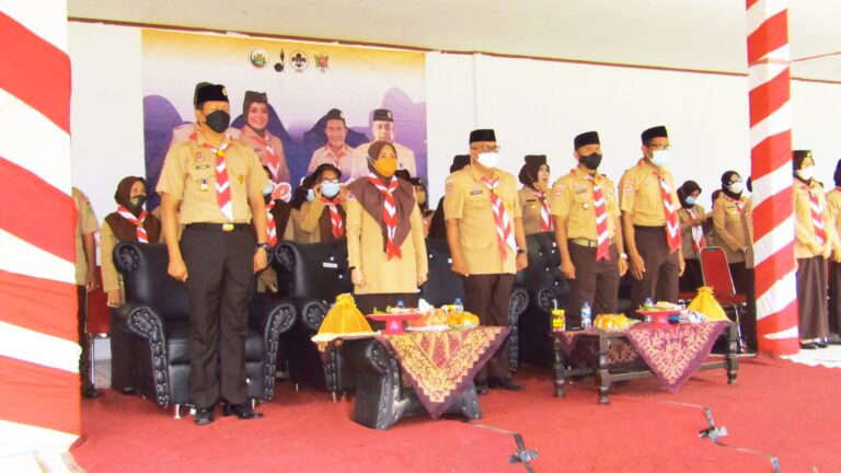 Suhartina Bohari Buka Jambore Ranting II Simbang