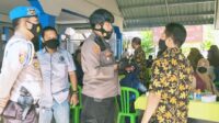 Polsek Manggala Gelar Vaksinasi Kepada 2.541 Pelajar SMP