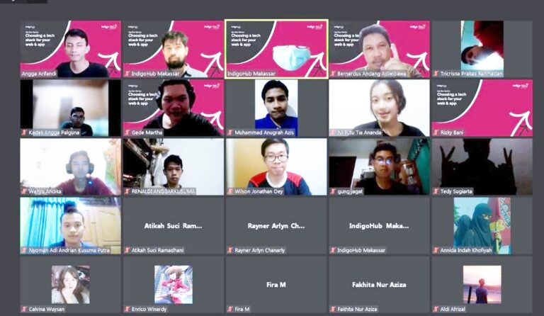 Webinar Up-Dev Series IndigoHub Makassar Hadirkan Google Developer Expert Flutter