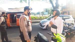 Tindak Lanjut Perintah Kapolri, Sat Samapta Polres Gowa Gelar Operasi Yustisi