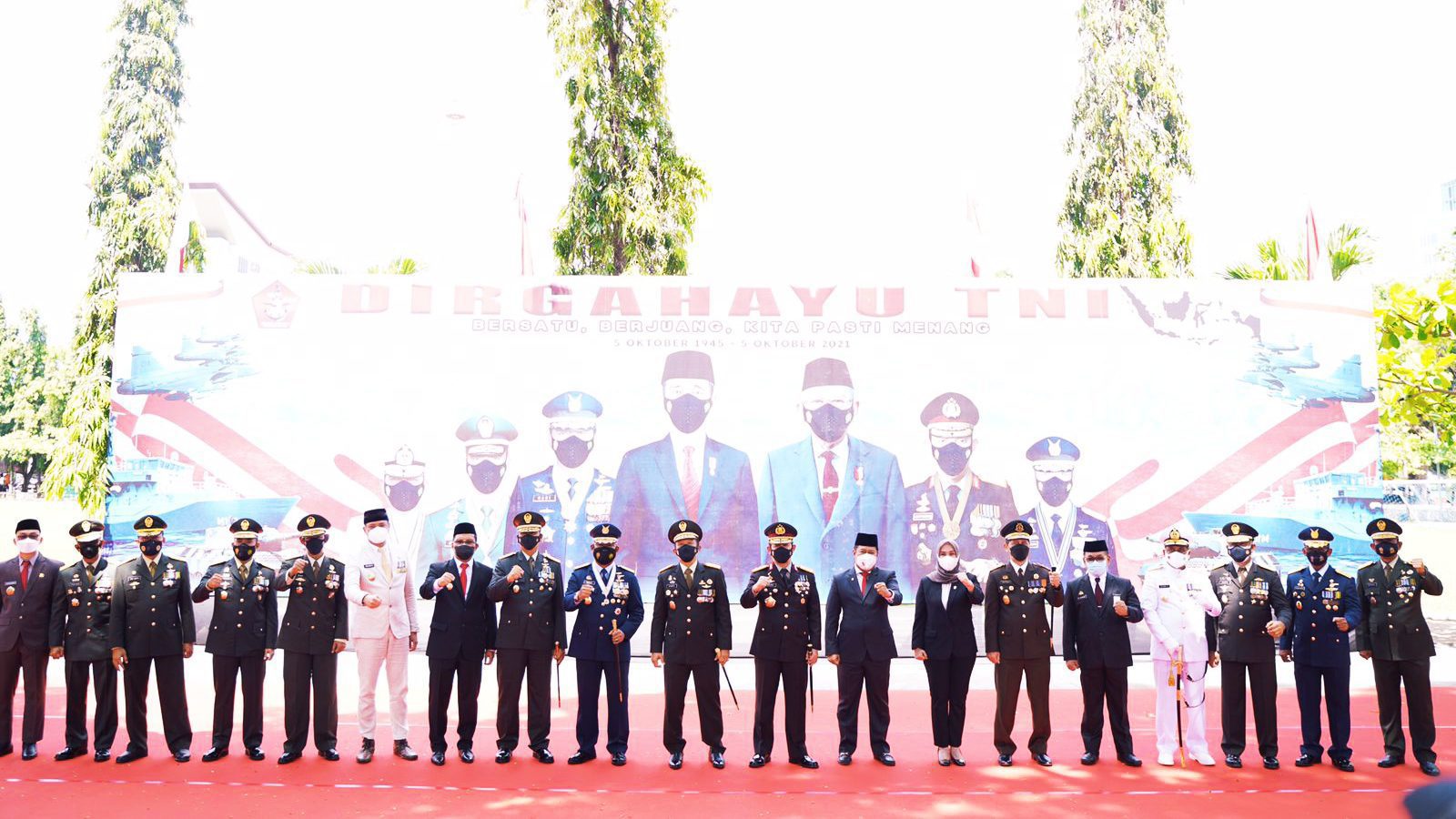 HUT TNI ke-76, Plt Gubernur Sulsel harap TNI Makin Profesional