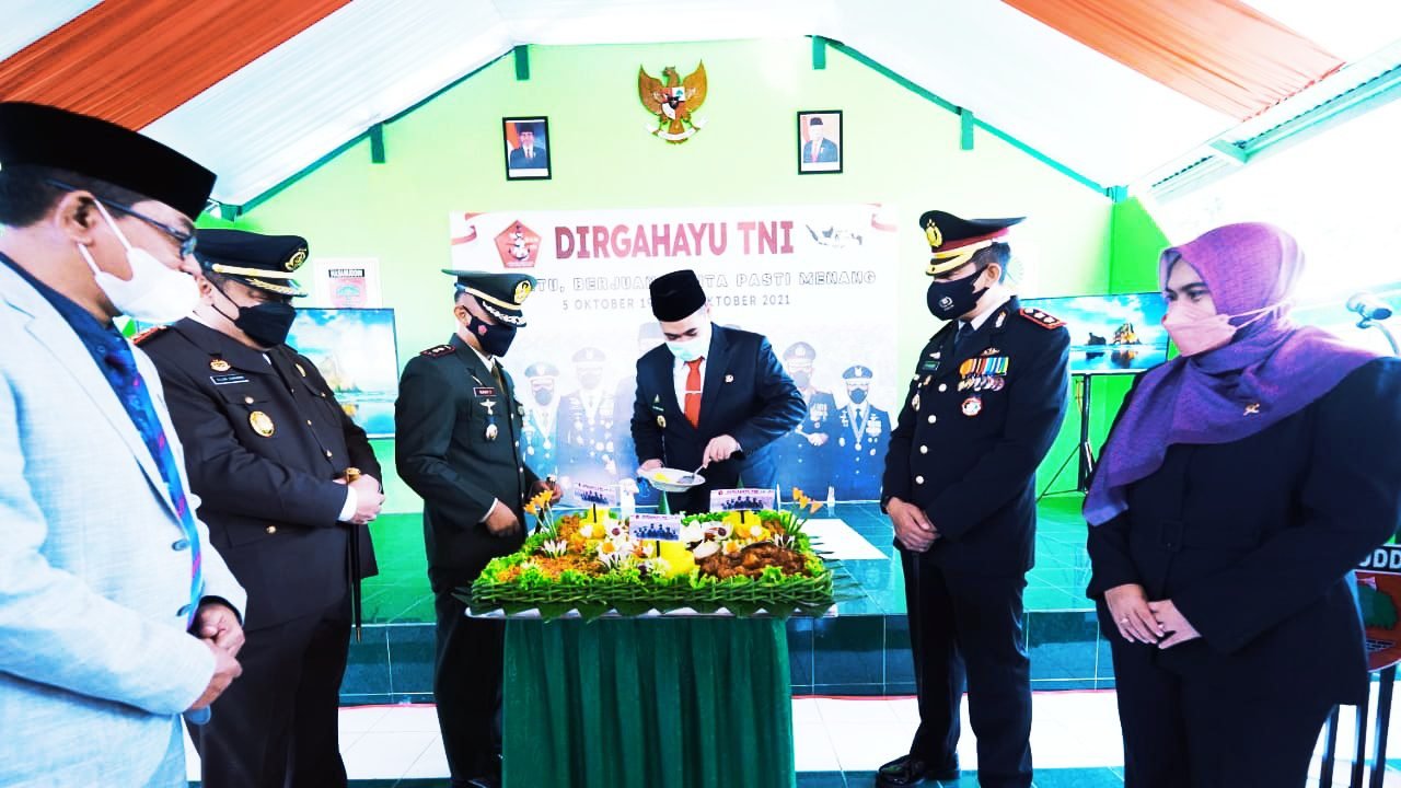 Hadiri HUT TNI ke-76 di Kodim 1421, MYL Ajak Maksimalkan Sinergi untuk Pangkep Hebat