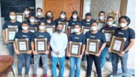 Berhasil Ungkap Kasus Pencurian di Balaikota, Unit Jatanras Polrestabes Diberi Penghargaan oleh Walikota Makassar