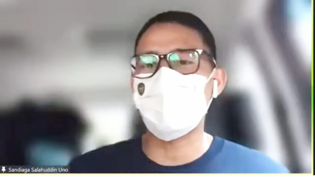Sandiaga Beri Kuliah Umum di SMA Muhammadiyah 1 Yogyakarta