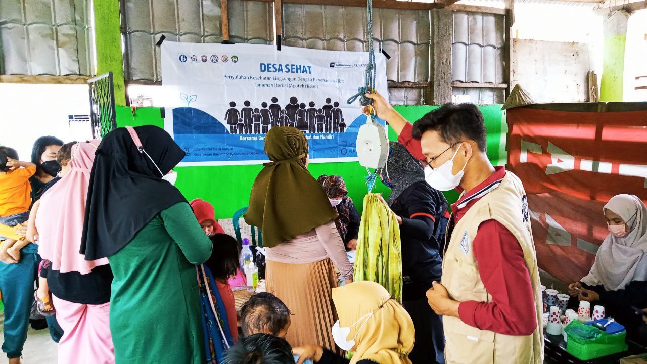 GenBI Komisariat UINAM Gelar Program Desa Sehat