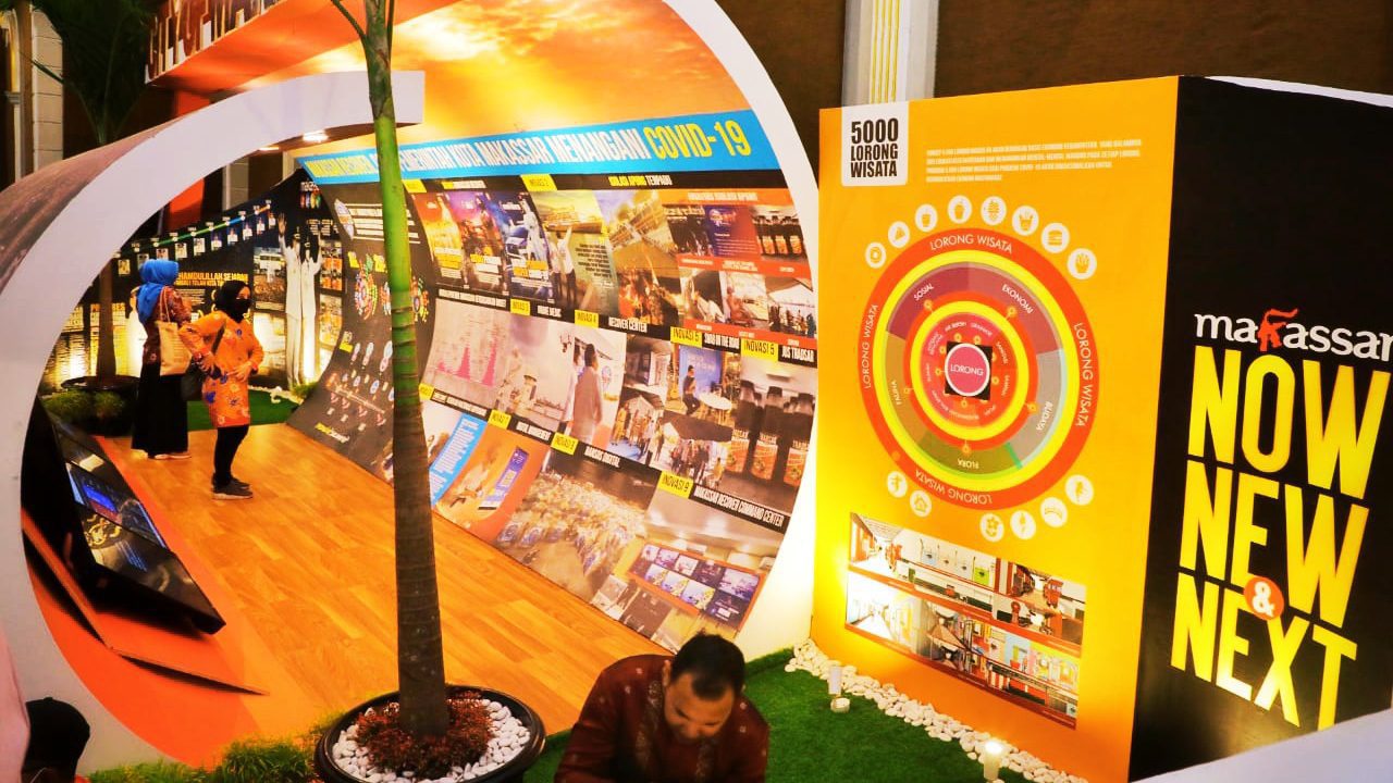 Makassar Kembali Raih Stand Terbaik Satu Pada Ajang APEKSI 2021 2 Makassar Kembali Raih Stand Terbaik Satu Pada Ajang APEKSI 2021