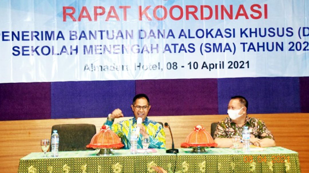 Rakor DAK SMA se-Sulsel Diikuti 51 Peserta