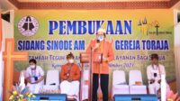 Walikota Danny Hadiri Pembukaan Sidang Sinode AM XXV Gereja Toraja