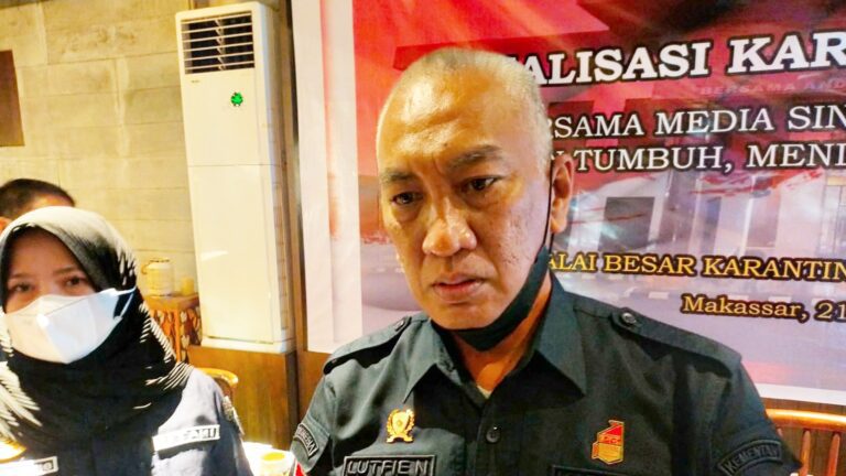 BKPM Jamin Keamanan dan Mutu Pangan yang masuk ke Sulsel 6 Kepala Karantina Pertanian Makassar, Lutfie Natsir.